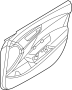 Image of Door Interior Trim Panel (Right, Front) image for your 2011 Hyundai Elantra   