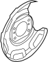 View Brake Dust Shield (Right) Full-Sized Product Image