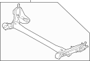 Image of Suspension Subframe image for your 2016 Hyundai Elantra GT   