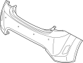 Image of Bumper Cover (Rear, Upper, Lower) image for your 2022 Hyundai Venue   