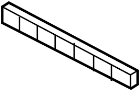Image of Bumper Cover Bracket (Left, Rear, Upper, Lower) image for your 2013 Hyundai Sonata 2.0L Theta II A/T Limited Sedan 