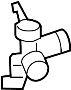 View Engine Coolant Filler Neck. FILLER NECK ASSEMBLY - RADIATOR.  Full-Sized Product Image