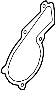View Engine Water Pump Gasket Full-Sized Product Image