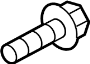 View Belt Tensioner Bolt. Drive Belt Idler Pulley Bolt. Mount bracket mount bolt.  Full-Sized Product Image