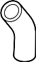 Image of Engine Coolant Hose image for your 1995 Hyundai