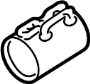 View Clamp. Muffler. Exhaust. Pipe. (Front) Full-Sized Product Image