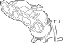 Image of Catalytic Converter with Integrated Exhaust Manifold image for your 2019 Hyundai Ioniq   