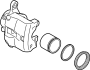 Image of Disc Brake Caliper (Left) image for your 2015 Hyundai Santa Fe   