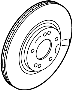 Image of Disc Brake Rotor (Front) image for your Hyundai