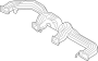 Image of Instrument Panel Air Duct image for your 2001 Hyundai Elantra   