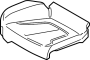 Image of Seat Cushion Pad (Right, Rear) image for your Hyundai
