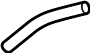 Image of Fuel Tank Vent Hose image for your 2007 Hyundai Tiburon  SE Coupe 