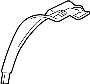 Image of Liftgate Trim image for your 2012 Hyundai Accent   