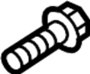 View Bumper Impact Bar Bolt Full-Sized Product Image