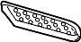 Image of Bumper Cover Spacer Panel (Right, Rear, Lower) image for your 2020 Hyundai Veloster N   