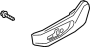 Image of Seat Frame Trim Panel (Left, Front, Lower) image for your 2014 Hyundai Elantra  Limited Sedan 