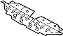 Image of Radiator Support Access Cover (Front, Upper) image for your 2024 Hyundai Palisade   