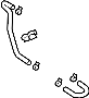 View Radiator Coolant Hose (Upper) Full-Sized Product Image 1 of 3
