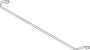 55510G4AB0 Suspension Stabilizer Bar (Right, Rear)