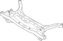 Image of Suspension Subframe Crossmember (Rear) image for your 1997 Hyundai Elantra   