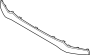 Image of Bumper Trim (Rear, Lower) image for your 2023 Hyundai Tucson  SE Sport Utility 