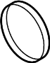 View Gasket. Inlet. Coolant. Engine. Thermostat.  Full-Sized Product Image