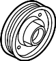 View A/C Compressor Clutch Pulley Full-Sized Product Image 1 of 2