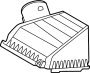 Image of Cover - Air Cleaner. (Upper). Included with: Air. image for your 2025 Hyundai Kona   
