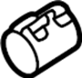 View Clamp. Muffler. Exhaust. Pipe. (Rear) Full-Sized Product Image