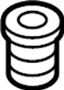 View Bushing. Insulator. Crossmember. Cradle. Engine. (Front, Upper) Full-Sized Product Image
