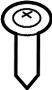 Screw. (Upper). Bolt that secures the.