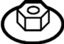 68201478AA Nut. Shield. (Front, Rear)