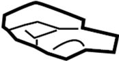 View Bracket. Plate. Rail. REINFORCED. (Front, Rear, Upper, Lower) Full-Sized Product Image