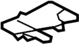 Image of Bracket. Hanger. Exhaust. (Rear). Exhaust Bracket. Exhaust. image for your 2005 Audi A6  TDI Premium Plus Sedan 