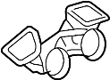 View Instrument Panel Air Duct Full-Sized Product Image 1 of 1