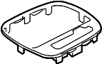 Image of Automatic Transmission Shift Cover Plate image for your 2007 Audi A8   