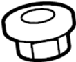 Image of Nut. (Lower). A Nut which attaches the. image for your 2003 Porsche