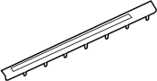 View 8P4853491H01C Full-Sized Product Image for your 2006 Audi A3 2.0L A/T FWD Base Hatchback 