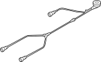 Image of ABS Wheel Speed Sensor Wiring Harness image for your 2022 Audi A6 allroad  Premium Plus Wagon 