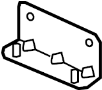 8P0803851K Floor Pan Crossmember Bracket (Rear)