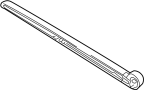 View Back Glass Wiper Arm (Rear) Full-Sized Product Image