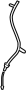 Image of Engine Oil Dipstick Tube image for your 2003 Audi TT  Base Coupe 