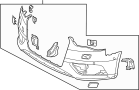 Image of Bumper Cover image for your 2013 Audi A3   