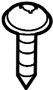 View Bolt. Screw. Grille. Headlight. (Rear, Upper, Lower) Full-Sized Product Image