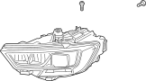 Image of Headlight Assembly image for your 2014 Audi A6  TDI Prestige Sedan 
