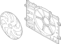 View Engine Cooling Fan Assembly (Front) Full-Sized Product Image