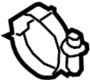 View Clamp. Hose. Pressure. Pipe. (Front, Rear, Upper, Lower) Full-Sized Product Image