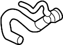 Image of Cooler Pipe. Engine Coolant Pipe. HVAC Heater Hose. Water Hose. HVAC Heater Hose. Inlet. image for your 2003 Audi A6   