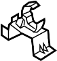 View A/C Refrigerant Line Bracket Full-Sized Product Image
