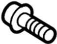 Image of Bolt. Hinge. Bolt that secures the. image for your 2017 Porsche 911  Carrera 4S Coupe 